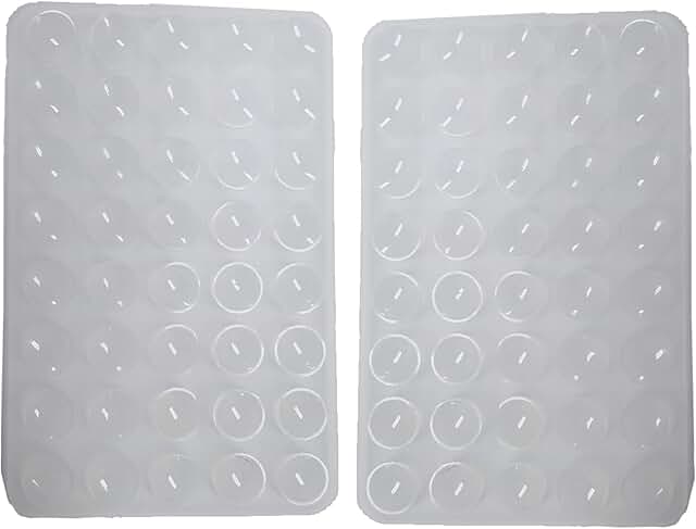 Double-Sided Silicone Phone Suction Cups, 2 Sets