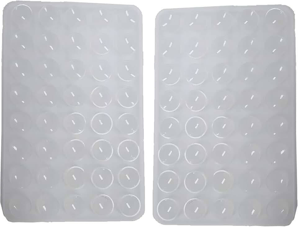 Double-Sided Silicone Phone Suction Cups, 2 Sets