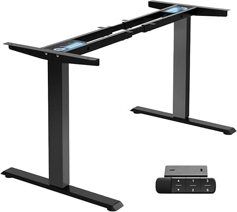 Dual Motor Adjustable Standing Desk for Home and Office