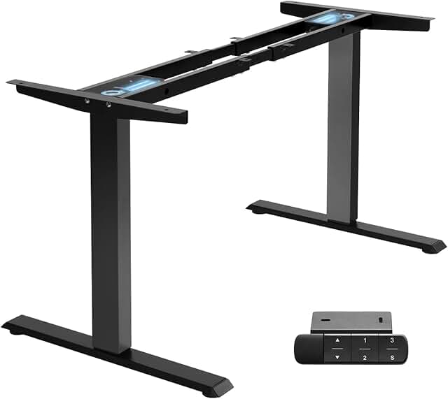 Dual Motor Adjustable Standing Desk for Home and Office
