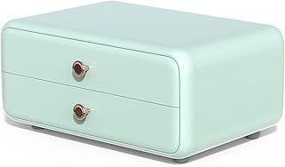 Light Green Waterproof Makeup and Skincare Organizer with Cover