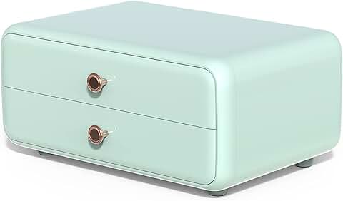 Light Green Waterproof Makeup and Skincare Organizer with Cover