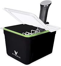 12 Quart Sous Vide Container with Lid, Rack, and Insulation Sleeve