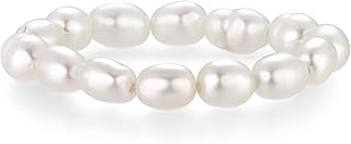 Adjustable Pearl Beaded Stackable Ring for Women