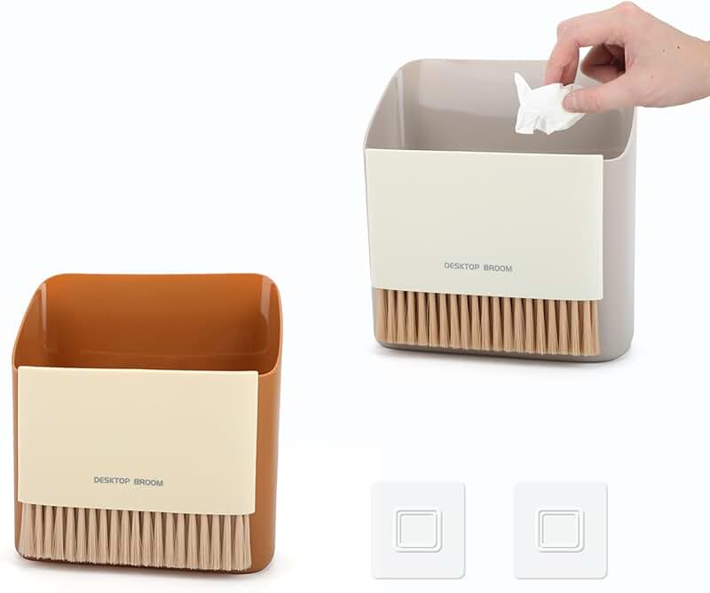 Vine Metal Toilet Brush and Holder, Vanilla White