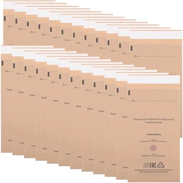 50 Pcs Nail Art Disinfection Pouches