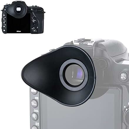Oval Eyecup for Nikon DSLR Cameras with Rotatable Design