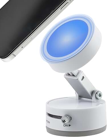 Foldable Portable Car Phone Holder with Magnetic Suction