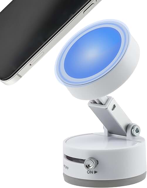 Foldable Portable Car Phone Holder with Magnetic Suction