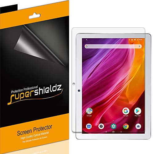(3 Pack) Designed for Dragon Touch K10 and Notepad K10 Tablet 10.1 inch Screen Protector, High Definition Clear Shield (PET)