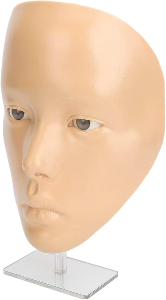 Makeup Practice Face with Stand for Beginners