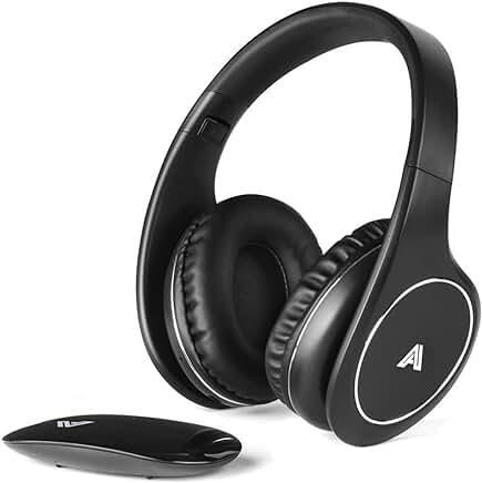Wireless Over-Ear Headphones for TV, 100ft Range