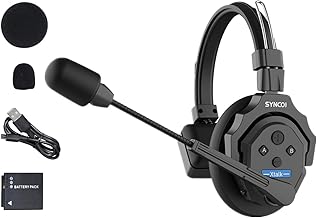 Wireless Headset with Microphone for Stage and Shoot