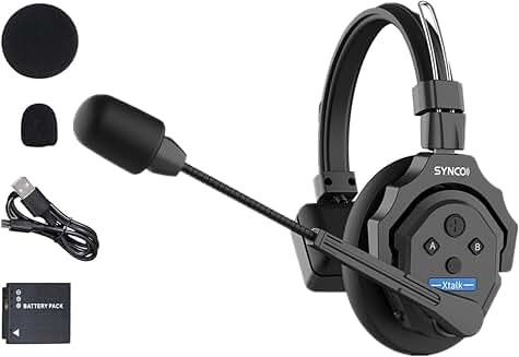 Wireless Headset with Microphone for Stage and Shoot