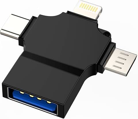 USB C to USB Adapter for Camera, Mouse, Keyboard, and Flash Drive