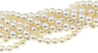 100 pcs Cream 4mm Crystal Pearls for Jewelry Making