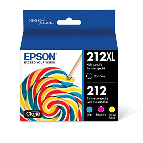 T212 Claria high capacity black and color ink cartridge combo pack