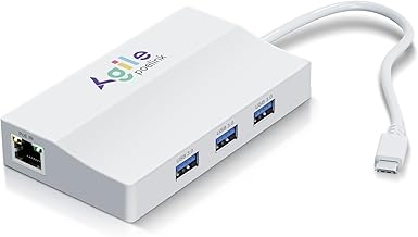 PoE to USB-C Hub with Ethernet and USB 3.0