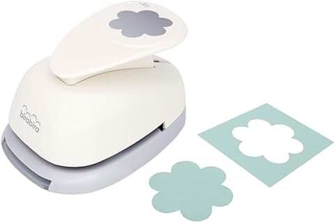 Flower Lever Action Craft Punch for Paper and Scrapbooking