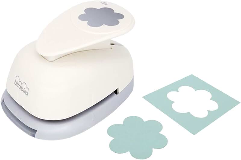 Flower Lever Action Craft Punch for Paper and Scrapbooking