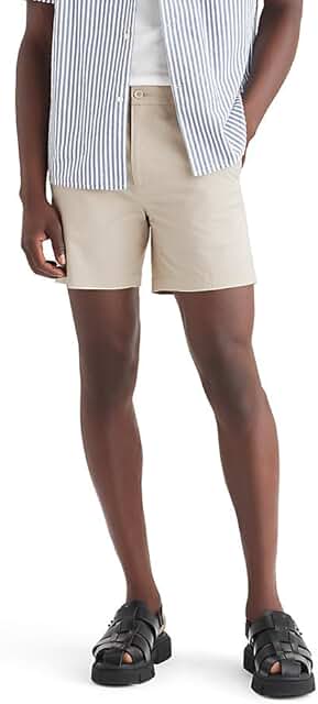 Men's straight fit flex 6-inch shorts