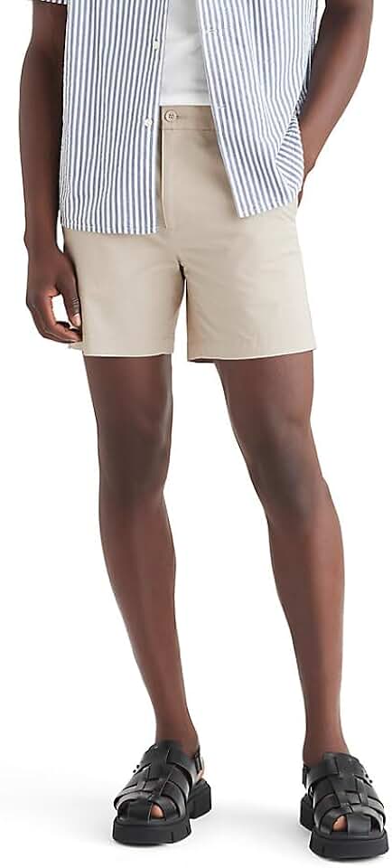 Men's straight fit flex 6-inch shorts
