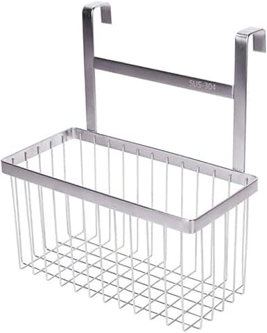 Over-the-Door Bathroom Shower Caddy for Shampoo and Soap