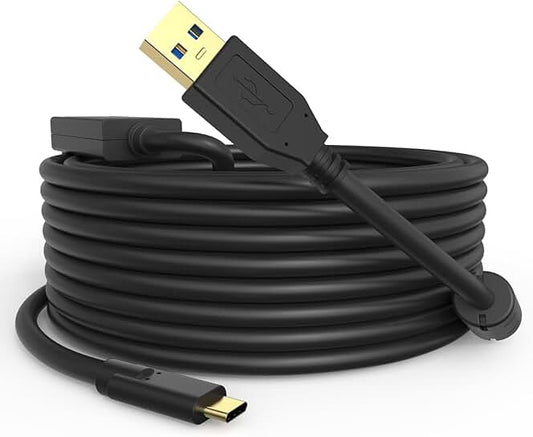 32ft USB-A to USB-C high-speed data transfer cable