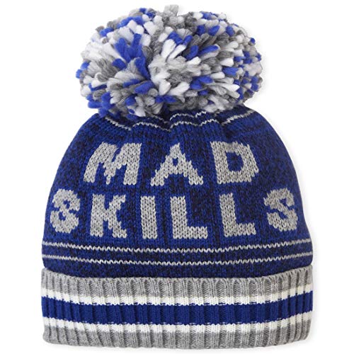 Boys' Cold Weather Beanie Hat, Tidal, S/M(4-7YR)