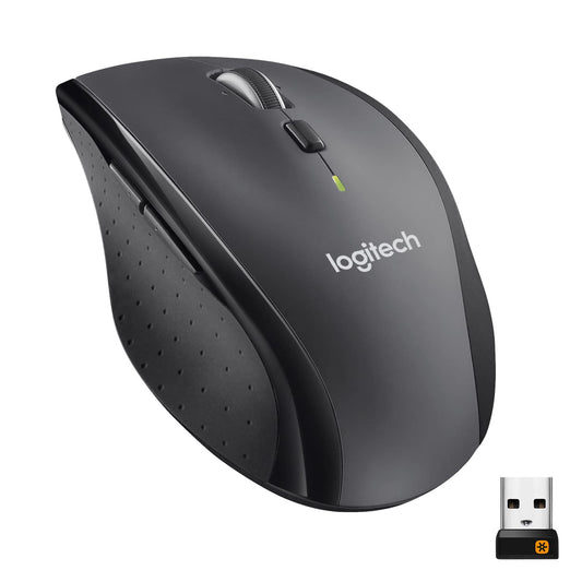 MODAIO wireless mouse with 2.4 GHz receiver, 1000 DPI, five buttons, black