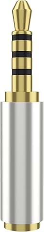 Gold Plated 3.5mm Male to 2.5mm Female Audio Adapter
