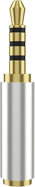 Gold Plated 3.5mm Male to 2.5mm Female Audio Adapter