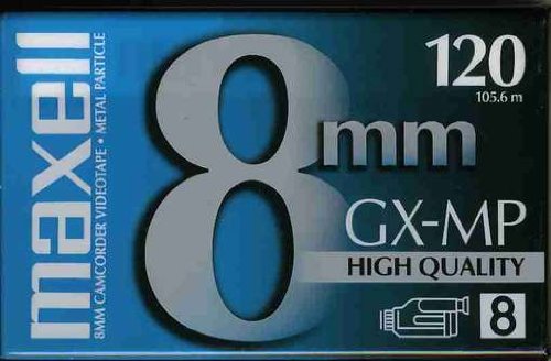 GX-MP Metal Particle PG-120 Video Cassette Tape for 8mm Camcorder
