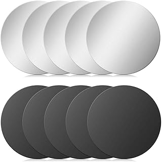 10 Pcs Thin Metal Plates for Magnetic Mounts