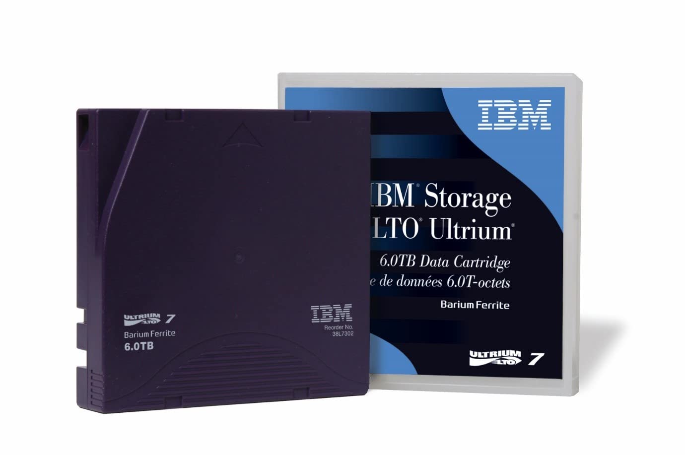 Media 38L7302 Ultrium Lto 7 Tape Cartridge - 6.0Tb