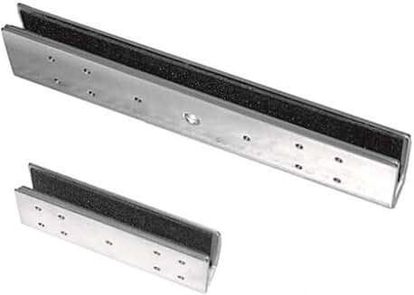 U-Bracket Kit for Glass Doors with Deadbolt and Strike
