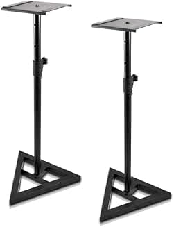 Heavy Duty Adjustable Monitor Speaker Stands
