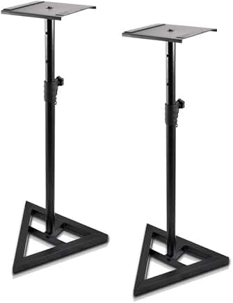 Heavy Duty Adjustable Monitor Speaker Stands