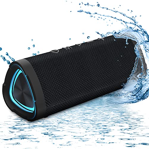 Bluetooth Speakers - V40 Portable Wireless Speaker V5.0 with 24W Loud Stereo Sound, TWS, 24H Playtime & IPX7 Waterproof, Suitable for Travel, Home&Outdoors