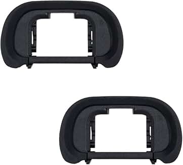 Soft Silicone Camera Eyecup for A7, A9, A99 II (2 Pack)