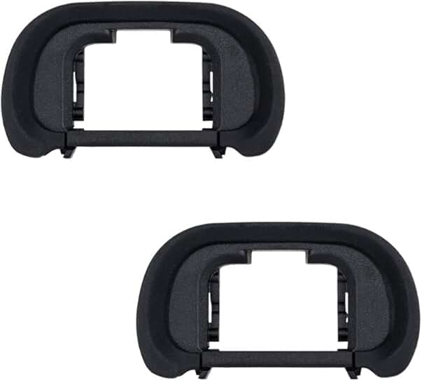 Soft Silicone Camera Eyecup for A7, A9, A99 II (2 Pack)