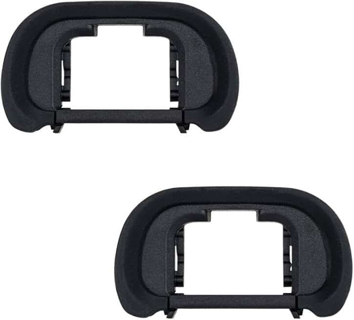 Soft Silicone Camera Eyecup for A7, A9, A99 II (2 Pack)