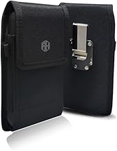 Rotating Nylon Canvas Phone Holster with Belt Clip
