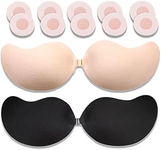 2-Pack Strapless Sticky Push-Up Bras