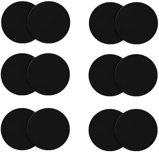 12 Pack Mini Metal Mount Plates for Phone Holders