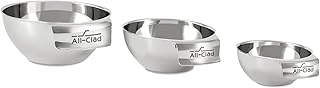 Mini Stainless Steel Measuring Bowl Set with Cups