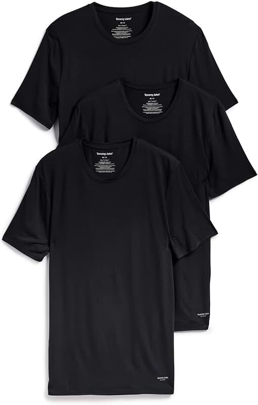 Men's Modal Crewneck Undershirt 3-Pack