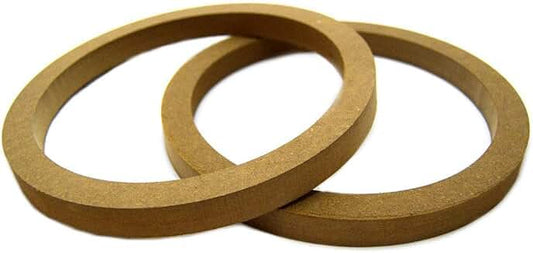 Pair of 8-inch MDF speaker rings