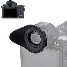 Oval Rubber Camera Eyepiece with Rotatable Design