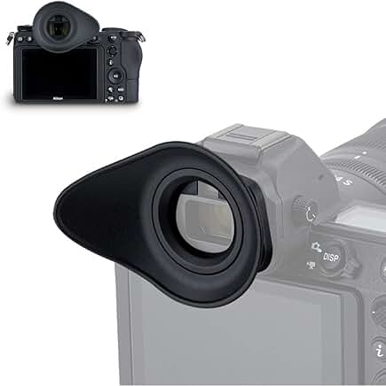 Oval Rubber Camera Eyepiece with Rotatable Design